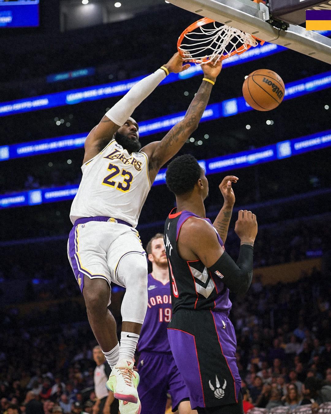 开云体育-湖人客场击败猛龙，继续胜利连胜