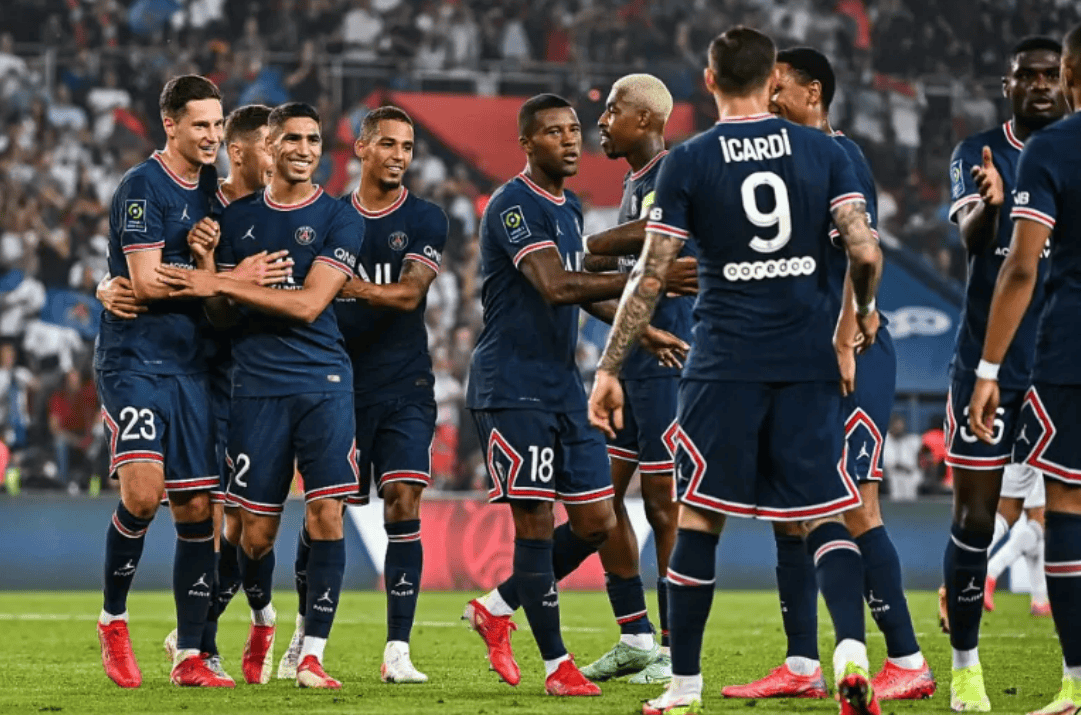 巴黎圣日耳曼豪取六连胜，势如破竹