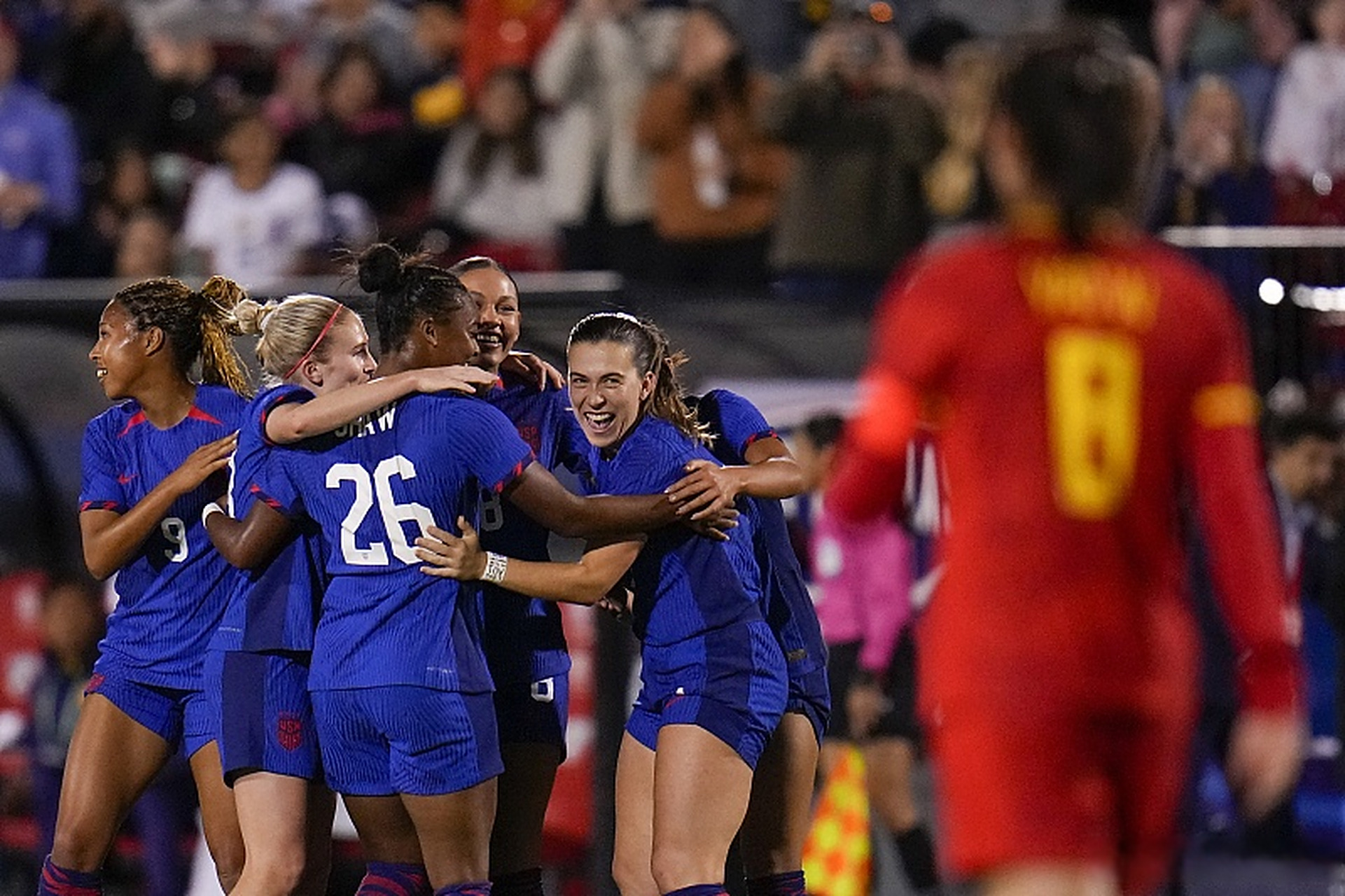 美洲女足锦标赛，美国女足VS墨西哥女足